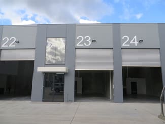 Factory, Warehouse & Industrial commercial property leased at 23/1470 Ferntree Gully Road Knoxfield VIC 3180