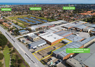 Factory, Warehouse & Industrial commercial property leased at 317-319 Warrigal Road Cheltenham VIC 3192