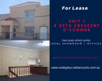 Offices commercial property leased at 1/4 Zeta Crescent O'connor WA 6163 Offices commercial property leased at 1/4 Zeta Crescent O'connor WA 6163