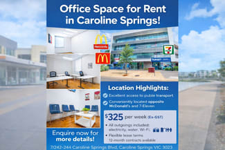 Offices commercial property leased at 7/242-244 Caroline Springs Blvd Caroline Springs VIC 3023