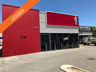 Factory, Warehouse & Industrial commercial property leased at Unit 2/76 Reserve Drive Mandurah WA 6210