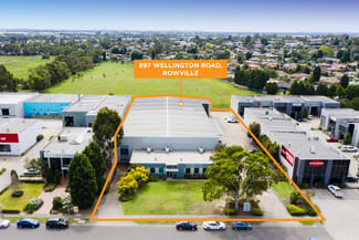 Factory, Warehouse & Industrial commercial property leased at 897 Wellington Road Rowville VIC 3178