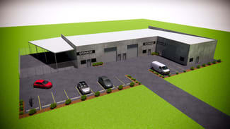 Factory, Warehouse & Industrial commercial property leased at Unit 1/22 Maxwells Road Cambridge TAS 7170