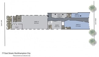 Showrooms / Bulky Goods commercial property leased at Shop 11/77 East Street Rockhampton City QLD 4700