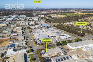 Factory, Warehouse & Industrial commercial property leased at 1 & 2/21 Stanford Way Malaga WA 6090