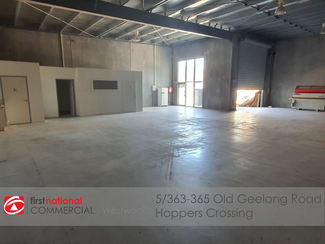 Factory, Warehouse & Industrial commercial property leased at 5/363-365 Old Geelong Road Hoppers Crossing VIC 3029 Factory, Warehouse & Industrial commercial property leased at 5/363-365 Old Geelong Road Hoppers Crossing VIC 3029