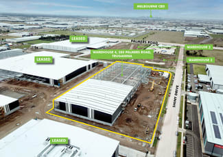 Factory, Warehouse & Industrial commercial property leased at Warehouse 4, 285 Palmers Road Truganina VIC 3029