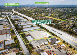 Factory, Warehouse & Industrial commercial property leased at 77-85 Ricketts Road Mount Waverley VIC 3149