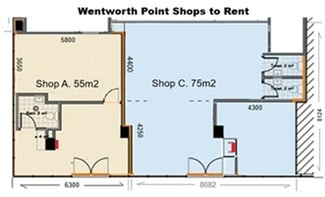 Offices commercial property for lease at Shop 1A - Corner property/21 Hill Rd & Stromboli Strait Wentworth Point NSW 2127