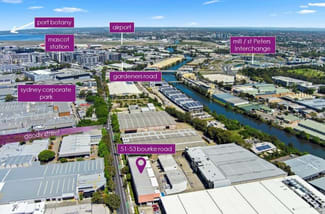 Factory, Warehouse & Industrial commercial property leased at Unit 5/51-53 Bourke Road Alexandria NSW 2015