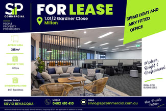 Offices commercial property for lease at Suite 1.01/2 Gardner Close Milton QLD 4064 Offices commercial property for lease at Suite 1.01/2 Gardner Close Milton QLD 4064