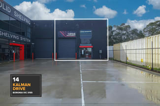 Factory, Warehouse & Industrial commercial property leased at 14B Kalman Drive Boronia VIC 3155 Factory, Warehouse & Industrial commercial property leased at 14B Kalman Drive Boronia VIC 3155