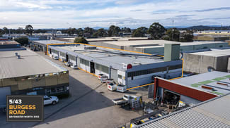 Factory, Warehouse & Industrial commercial property leased at 5/43 Burgess Road Bayswater North VIC 3153 Factory, Warehouse & Industrial commercial property leased at 5/43 Burgess Road Bayswater North VIC 3153