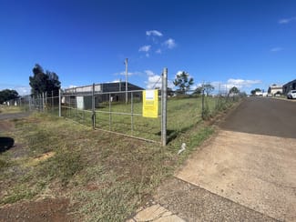 Factory, Warehouse & Industrial commercial property leased at Lease B (Yard)/311-313 Taylor Street Wilsonton QLD 4350