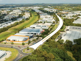 Factory, Warehouse & Industrial commercial property leased at B/50 Williamson Road Ingleburn NSW 2565