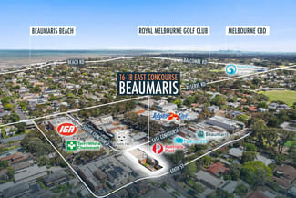Shop & Retail commercial property leased at 16-18 East Concourse Beaumaris VIC 3193