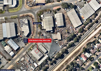 Factory, Warehouse & Industrial commercial property leased at 2/84 Barberry Way Bibra Lake WA 6163