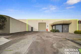 Factory, Warehouse & Industrial commercial property leased at 5/18-20 Bond Street Mordialloc VIC 3195