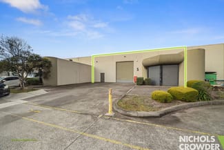 Factory, Warehouse & Industrial commercial property leased at 5/18-20 Bond Street Mordialloc VIC 3195