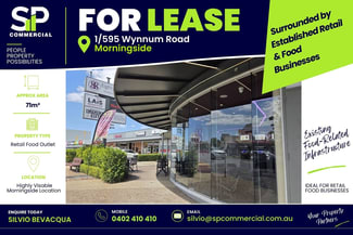 Shop & Retail commercial property for lease at 1/595 Wynnum Road Morningside QLD 4170
