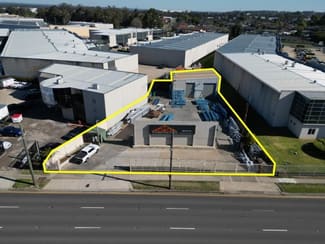 Factory, Warehouse & Industrial commercial property leased at Warehouse + Yard/374 Newbridge Road Moorebank NSW 2170 Factory, Warehouse & Industrial commercial property leased at Warehouse + Yard/374 Newbridge Road Moorebank NSW 2170