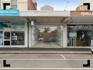 Shop & Retail commercial property leased at 163 Barkly Street Footscray VIC 3011
