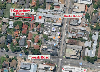 Showrooms / Bulky Goods commercial property for lease at 1 Canterbury Place Hawthorn East VIC 3123 Showrooms / Bulky Goods commercial property for lease at 1 Canterbury Place Hawthorn East VIC 3123