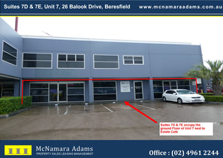 Offices commercial property leased at Suite7D&7E/26 Balook Drive Beresfield NSW 2322