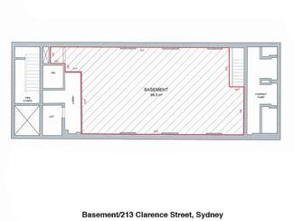 Shop & Retail commercial property leased at Lower Grou/213 Clarence Street Sydney NSW 2000
