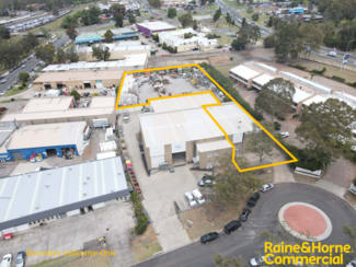 Factory, Warehouse & Industrial commercial property leased at Unit 2 + Yard/3 Grange Road Leumeah NSW 2560