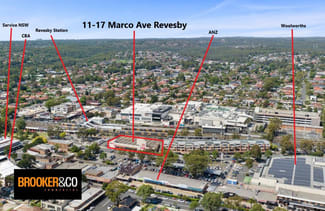 Shop & Retail commercial property leased at Shop 1-2/11-17 Marco Avenue Revesby NSW 2212