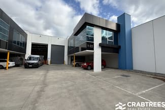 Factory, Warehouse & Industrial commercial property leased at 1/22 Canterbury Road Braeside VIC 3195