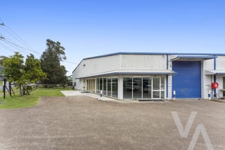 Factory, Warehouse & Industrial commercial property leased at 1 & 2/57 Munibung Road Cardiff NSW 2285