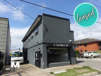 Factory, Warehouse & Industrial commercial property leased at 2 Omnibus Road (Office) Kingsgrove NSW 2208 Factory, Warehouse & Industrial commercial property leased at 2 Omnibus Road (Office) Kingsgrove NSW 2208