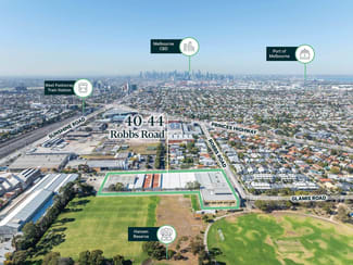 Factory, Warehouse & Industrial commercial property leased at 40-44 Robbs Road West Footscray VIC 3012