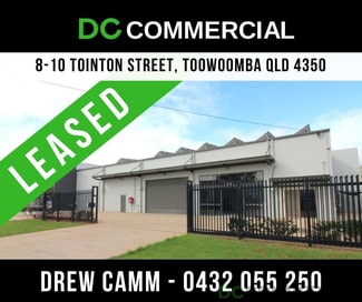 Factory, Warehouse & Industrial commercial property leased at 8-10 Tointon Street Toowoomba City QLD 4350 Factory, Warehouse & Industrial commercial property leased at 8-10 Tointon Street Toowoomba City QLD 4350