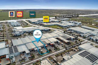 Showrooms / Bulky Goods commercial property leased at 41 Rainier Crescent Clyde North VIC 3978 Showrooms / Bulky Goods commercial property leased at 41 Rainier Crescent Clyde North VIC 3978