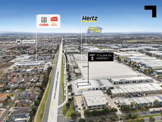 Showrooms / Bulky Goods commercial property leased at 2/71 Elgar Road Derrimut VIC 3026