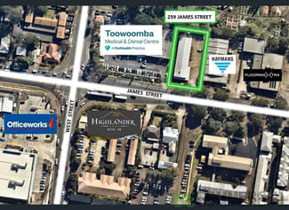 Factory, Warehouse & Industrial commercial property leased at 259 James Street Toowoomba City QLD 4350 Factory, Warehouse & Industrial commercial property leased at 259 James Street Toowoomba City QLD 4350