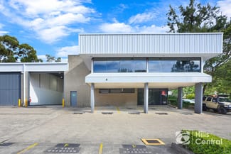 Offices commercial property leased at 4/4 Gladstone Road Castle Hill NSW 2154
