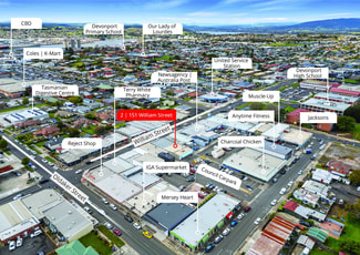 Shop & Retail commercial property leased at Shop 2/151 William Street Devonport TAS 7310