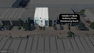 Factory, Warehouse & Industrial commercial property leased at 14A/69-77 Mark Anthony Drive Dandenong South VIC 3175 Factory, Warehouse & Industrial commercial property leased at 14A/69-77 Mark Anthony Drive Dandenong South VIC 3175