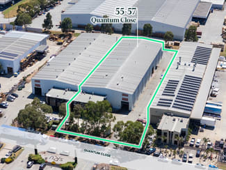 Factory, Warehouse & Industrial commercial property for lease at 55-57 Quantum Close Dandenong South VIC 3175 Factory, Warehouse & Industrial commercial property for lease at 55-57 Quantum Close Dandenong South VIC 3175