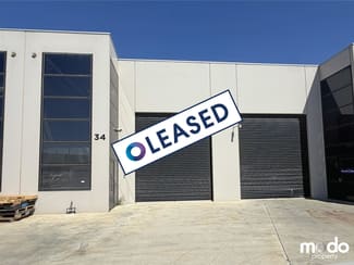 Factory, Warehouse & Industrial commercial property leased at 34 Jimmy Place Laverton North VIC 3026