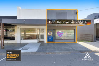 Shop & Retail commercial property for lease at 1553 Burwood Highway Tecoma VIC 3160