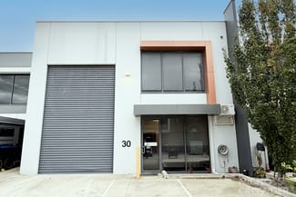Factory, Warehouse & Industrial commercial property leased at 30 Optic Way Carrum Downs VIC 3201