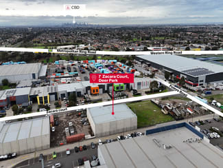 Factory, Warehouse & Industrial commercial property for lease at 7 Zacara Court Deer Park VIC 3023