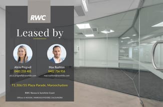 Offices commercial property for lease at T1.306/55 Plaza Parade Maroochydore QLD 4558 Offices commercial property for lease at T1.306/55 Plaza Parade Maroochydore QLD 4558