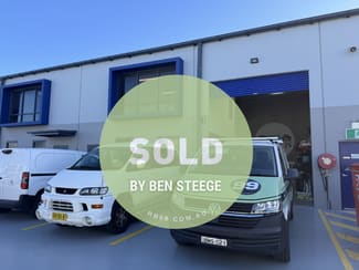 Factory, Warehouse & Industrial commercial property sold at Unit 6/48 Waratah Street Kirrawee NSW 2232