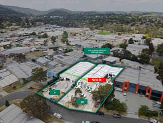 Factory, Warehouse & Industrial commercial property sold at 27 & 29 Amay Crescent Ferntree Gully VIC 3156 Factory, Warehouse & Industrial commercial property sold at 27 & 29 Amay Crescent Ferntree Gully VIC 3156
